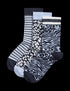 Marks & Spencer "3pk Sparkle Patterned Ankle High Socks"